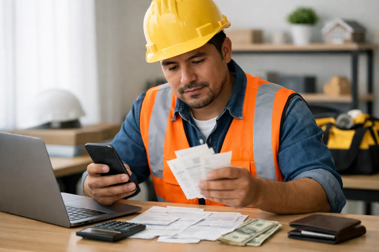 Cómo preparar el IRS si trabajas en construcción