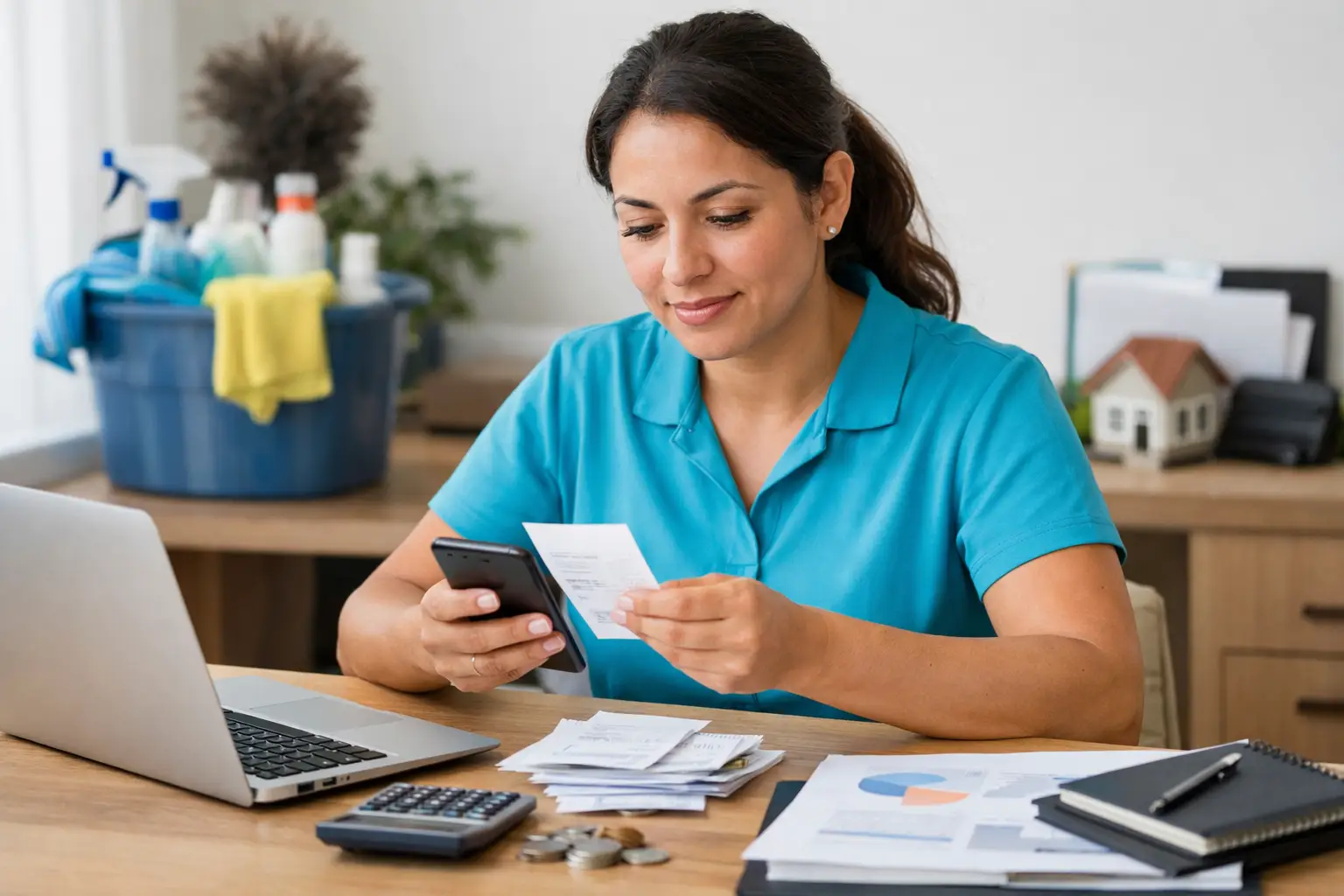 Cómo preparar el IRS si trabajas limpiando casas