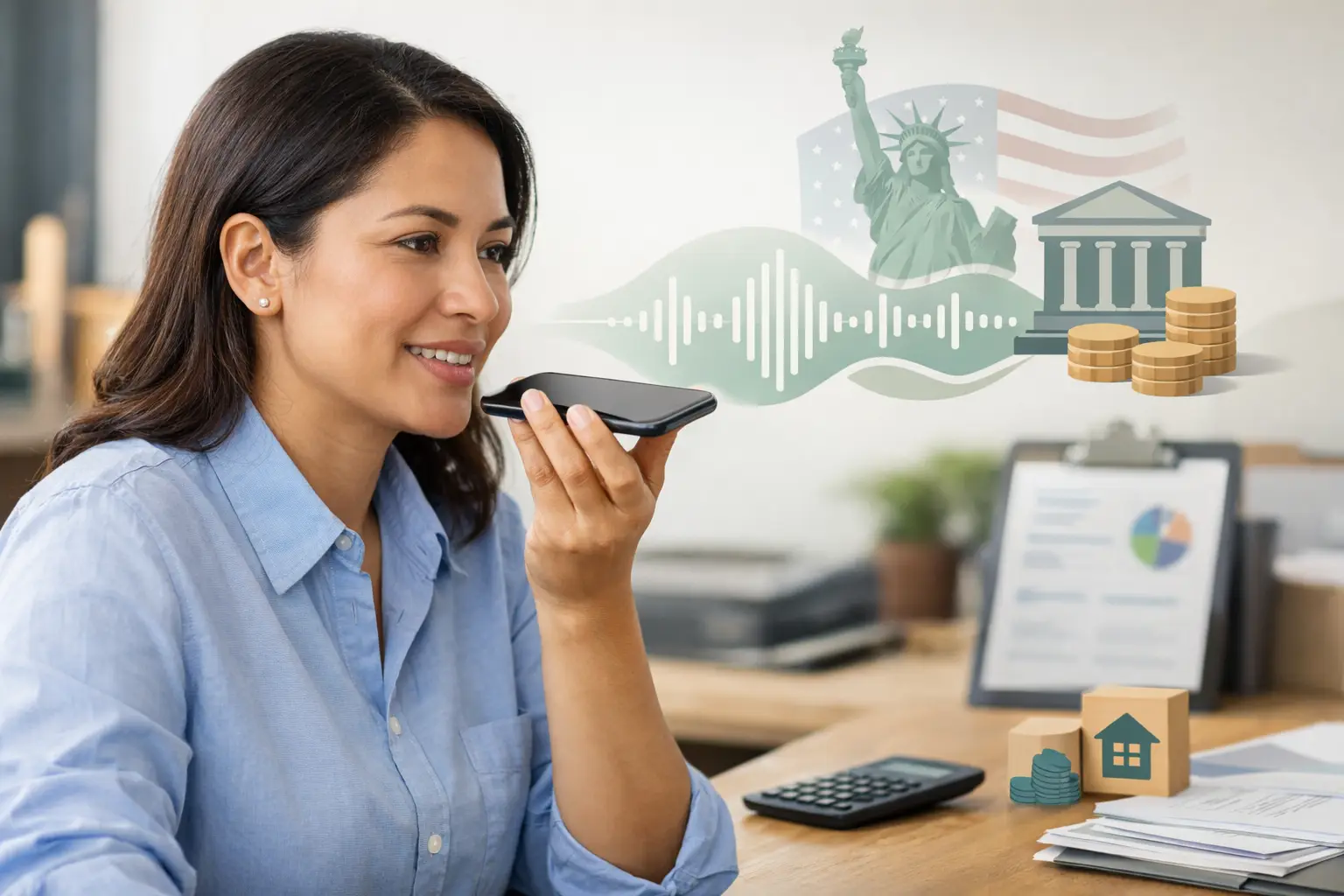 Cómo registrar ingresos con la voz para el IRS