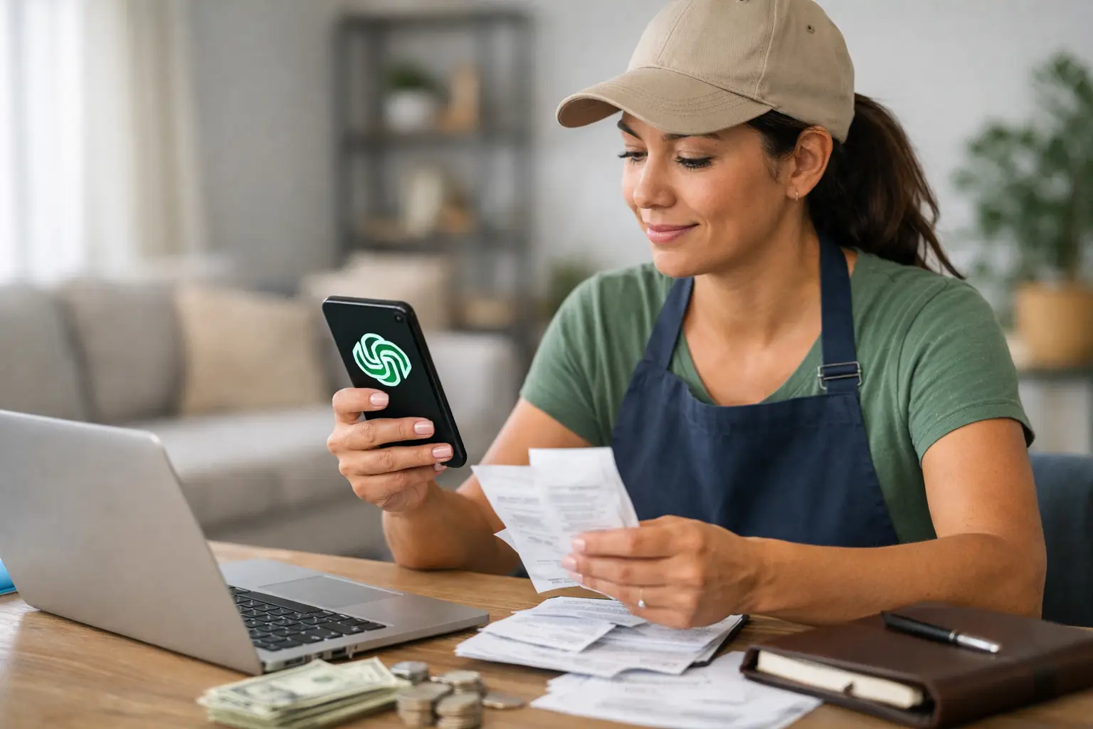 Cómo registrar ingresos con HelpDol via ChatGPT