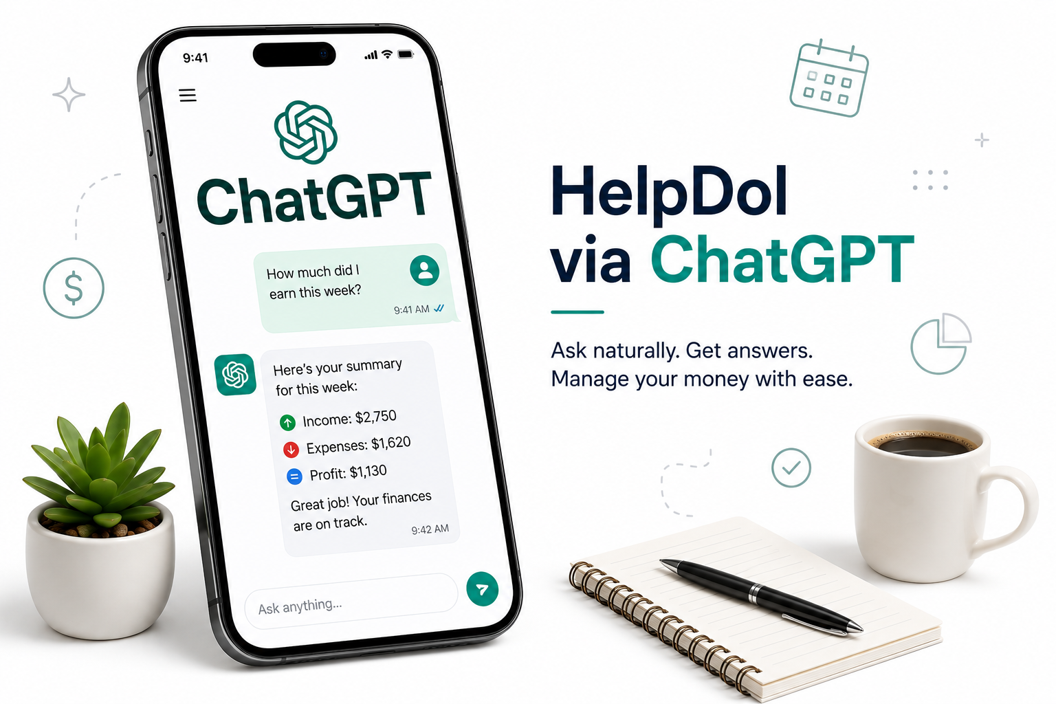 Cómo registrar gastos por voz sin parar la jornada con ChatGPT