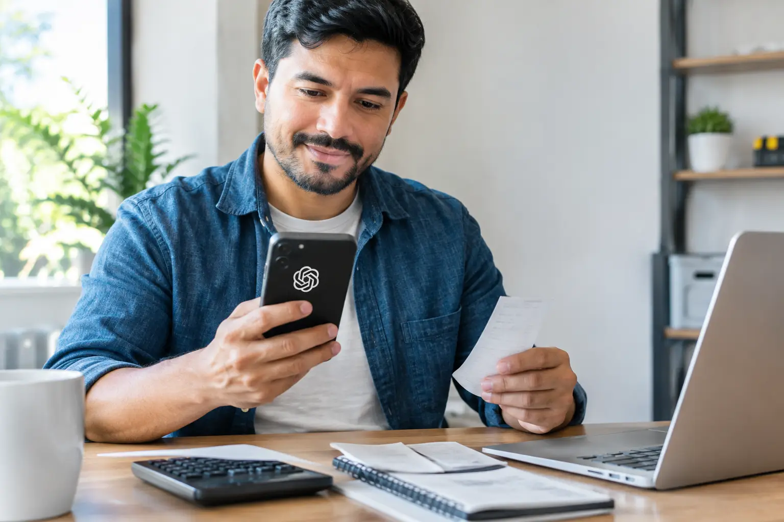 Cómo separar dinero para impuestos con HelpDol via ChatGPT