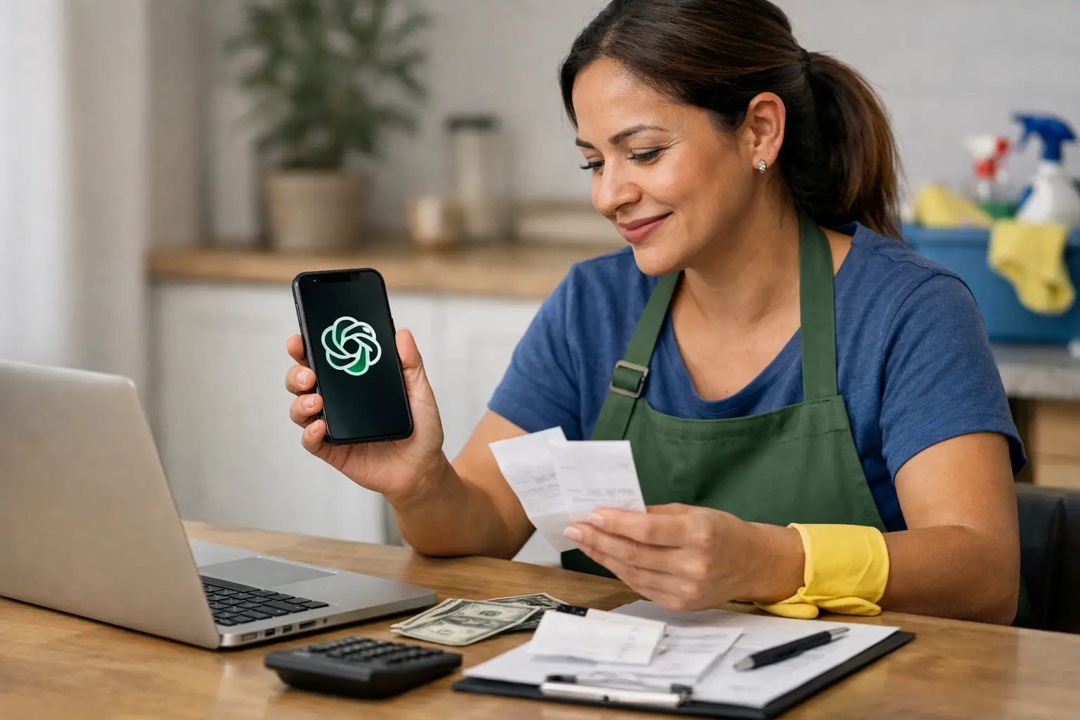 Ingresos y gastos con HelpDol via ChatGPT